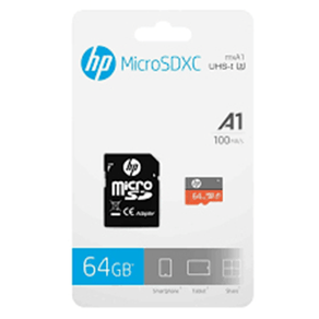 HP Memoria micro SDXC 64GB UHS-I U3 HFUD064-1V31A