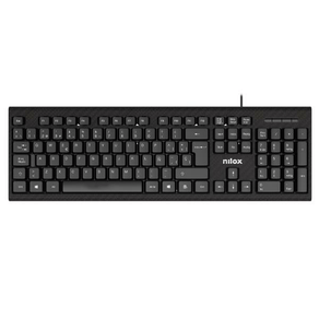 TECLADO CON CABLE, NEGRO, ESPAÑOL NXKBE000011