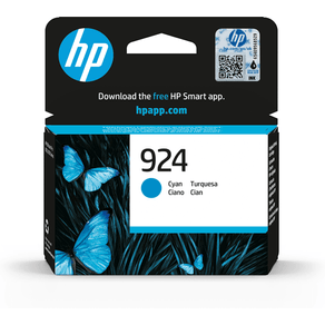 HP Ink/HP 924 Cyan Original Ink Cart 4K0U3NE#SE1