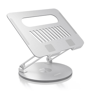 AISENS Soporte de Sobremesa XL Giratorio Ajustable para Port  til   Tablet 10 17  Plata LPS4SXL-247