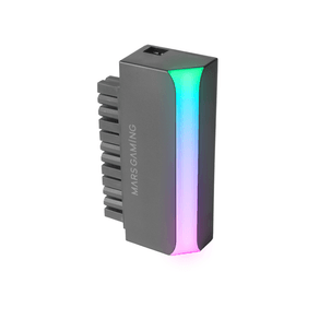ADAPTADOR ATX MARS GAMING MCAL24 24 PINES A 90º ILUMINACION ARGB COMPAATIBILIDAD UNIVERSAL MCAL24