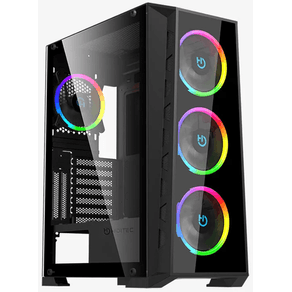 HIDITEC  MH12 GLASS RGB Negro CHA010054