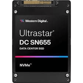 WD  SSD  Ultrastar SN655  PCIe NVMe Gen4  U.3 15mm  3.84TB 79700-T3R8401WD01-RS