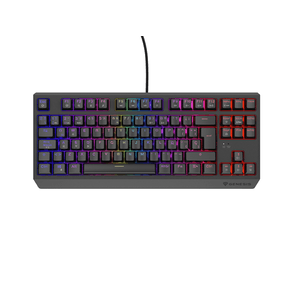 TECLADO GAMING GENESIS THOR230 TKL RGB MECANICO NEGRO SWITCH OUTEMUROJO HOT SWAP NKG-2208
