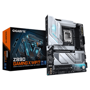 Placa Intel  GIGABYTE Placa base Z890 GAMING X WIFI7 - Compatible con CPUs Intel Core Ultra (Serie 2), VRM de 16+1+2 fases, hasta 8800MHz DDR5 (O Z890 GAMING X WIFI7