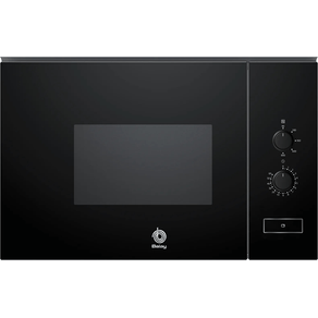 HORNO MICROONDAS INTEGRABLE BALAY 3CP5002N3 20 LITROS CON GRILL NEGRO 3CP5002N3