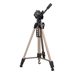 Hama Tripode Star 61  tr    pode de 3 patas  altura ajustable desde 60cm  153 cm  Color negro y oro rosado 00004161
