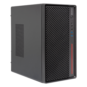 Caja UNYKA  Caja Micro ATX NUMEN 300 PRO  Negro, Rojo UK52121