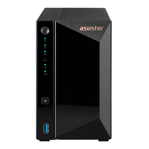 SERVIDOR NAS ASUSTOR DRIVESTOR 2 PRO AS3302T V2 2 BAHIAS REALTEK RTD1296 QUAD 1.4GHZ 2GB LAN 2.5 AS3302T V2