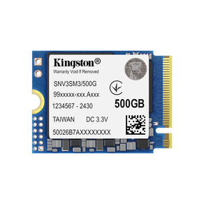 DISCO DURO SSD 500GB M.2  KINGSTON 500G NV3 M.2 2230 NVMe SSD 5000MB/s PCI Express 4.0 NVMe SNV3SM3/500G