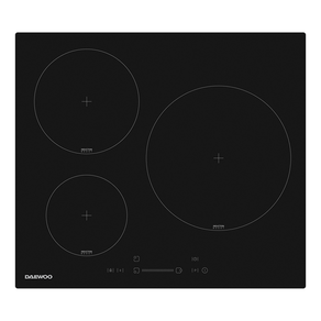 VITROCERAMICA INDUCCION DAEWOO BH6ISF31BNM-ES 3 ZONAS COCCION ANCHO 60 CM BH6ISF31BNM-ES