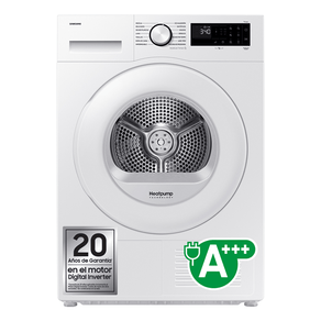 SECADORA CON BOMBA DE CALOR SAMSUNG DV90DG52A0TEEC 9 KG C BLANCO DV90DG52A0TEEC