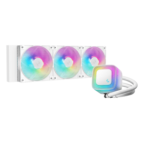 DeepCool LE360 WH V2 Procesador Sistema de refrigeraci  n l  quida todo en uno 12 cm Blanco 1 pieza s R-LE360-WHAMMN-G-2
