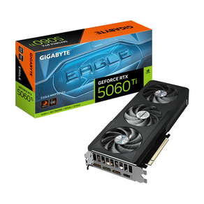 Tarjeta Gráfica Gigabyte GeForce RTX 5060Ti EAGLE MAX OC 16GB 9VN506TEXO-00-G10