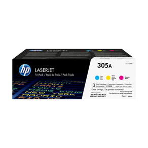 PACK TONER HP CYAN, MAGENTA Y AMARILLO 305A CF370AM CF370AM