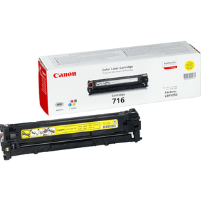 TONER CANON AMARILLO LBP5050/5050N/8050 716 1977B002 1977B002