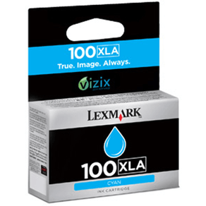LEXMARK CARTUCHO INYECCION TINTA CIAN N?100 XLA VIZIX 14N1093